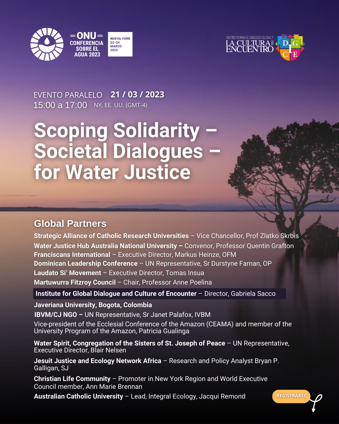 Scoping Solidarity – Societal Dialogues – for Water Justice